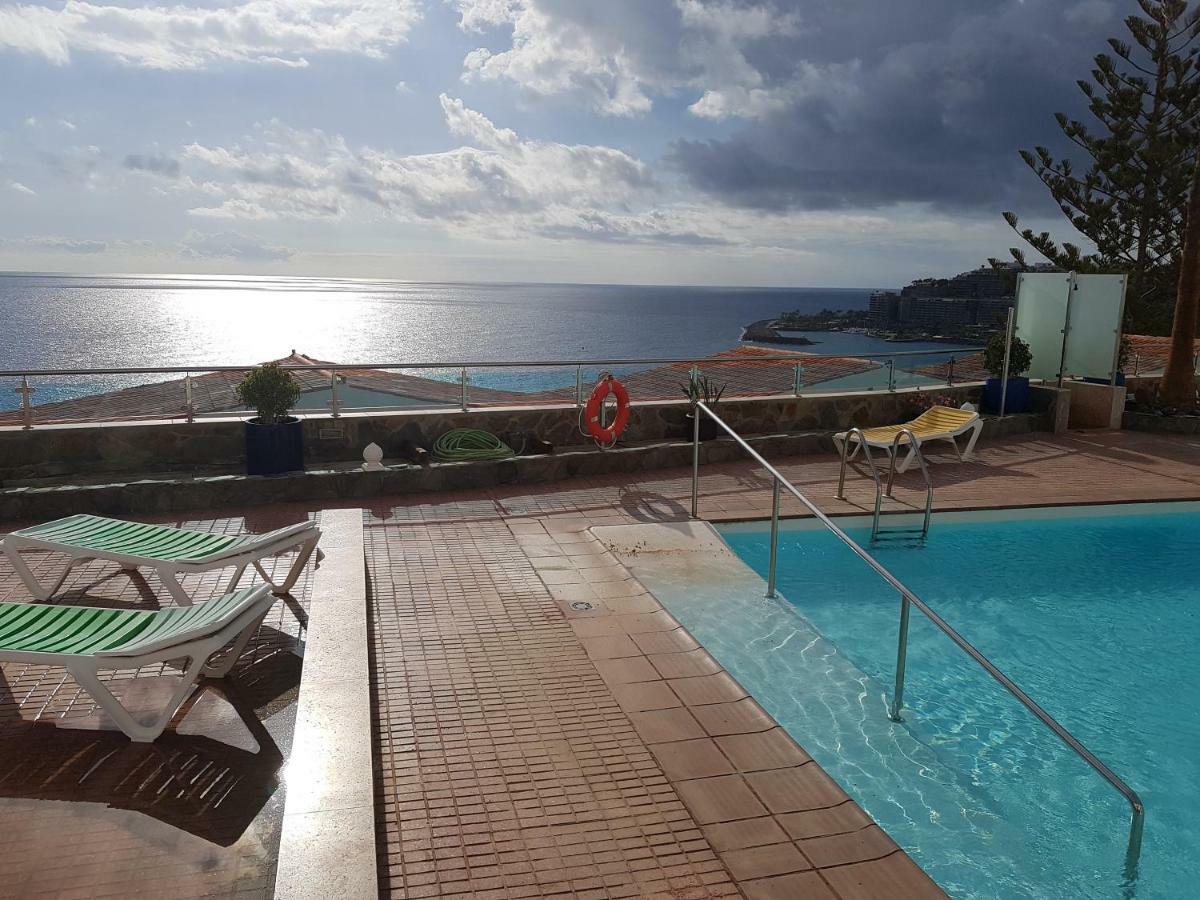 Deluxe Seaview-Sunsets !Transfe-R Inc! Pool,2Aircond,2Tv65",600Mb Dishwasher,,2 Beaches,Anfi-View Apartment Patalavaca Exterior photo